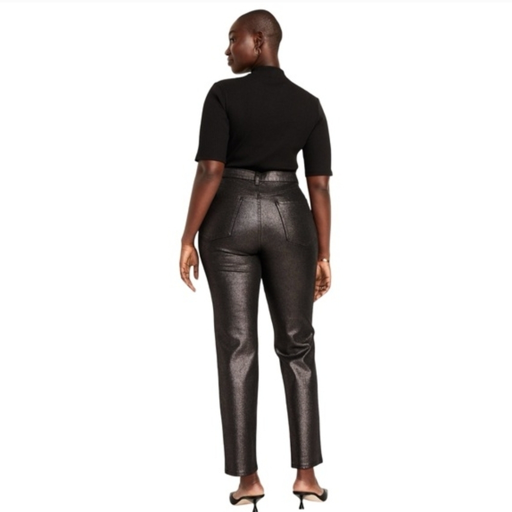 Old Navy Shine OG straight High Rise Jeans - Picture 5 of 8